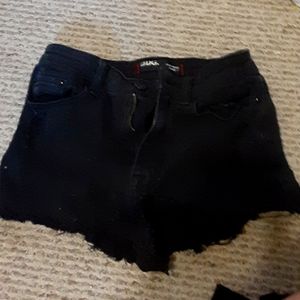 Black shorts